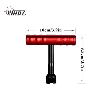 WHDZ 9pcs PDR Araçları Çektirme Seti Dent Paintless Göçük Tamir Araçları Kaldırma Kaldırıcı Küçük Kırmızı T El Mini Dent-Bar El Alet Seti
