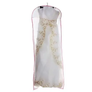 Butik Düğün abiye Elbise Giysi Kapağı Saklama Torbası 150cm