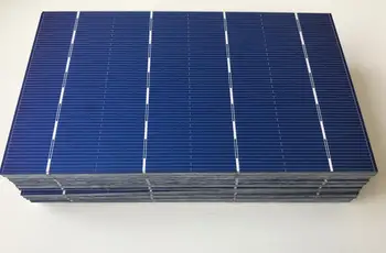 Güneş pilleri DİY güneş paneli 2.5 W 0.5 V 156mm*motorları boyutu yüksek kaliteli güneş pilleri çok Kristalli. 40 adet/Lot Ücretsiz kargo