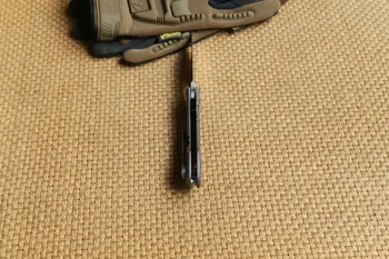 Suvival kamp Hunt Cep bıçakları Araçları EDC Açık DİCORİA District 9 E190 14C28N çakı bıçak titanyum taktik işlemek