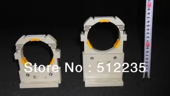 CO2 lazer tüp boru raf boru kelepçesi 50 ile donatılmış olabilir 80 mm makine lazer oyma makinesi lazer kesme makinesi standı-