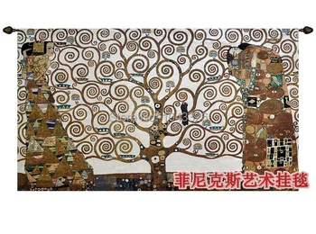 Hayatın 238*102 cm ünlü resimleri ağaç ressam Khalim eserleri duvar asma dekorasyon tekstil goblen
