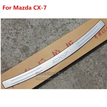Ordu Mazda K için yüksek kaliteli paslanmaz çelik Arka tampon Eşik Koruyucu-7