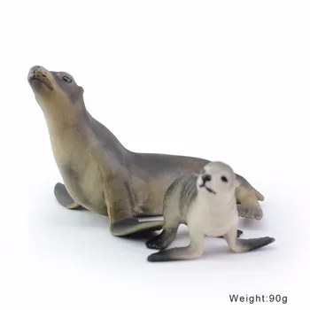 Wiben Deniz Hayat Deniz Aslanı Simülasyon Hayvan Modeli Aksiyon & Oyuncak Çocuklar İçin Hediye Oyuncak Figürler