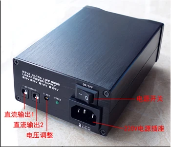 USB + DC5521 25W DC5V 3.5 Çift çıkış arayüzü Ultra düşük gürültü DC doğrusal düzenlenmiş güç kaynağı Güç Adaptörü