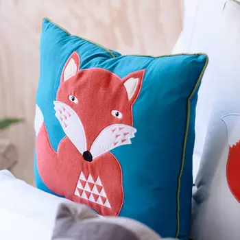 Yeni çocuk yastık sevimli baykuş tasarım kanepe yastık araba yastık çocuk yatak odası dekorasyon şekerleme karikatür doğum günü hediyesi yatak