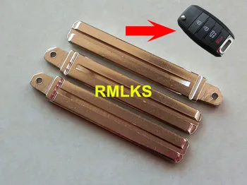 Kia Fabrikasını Flip Araba Anahtarı İçin RMLKS 50pcs/lot Ücretsiz Kargo Değiştirme Katlanır Sağ bıçak anahtarı Boş Uzaktan Anahtar Blade TOY40 Uygun