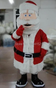 Noel Baba Karikatür maskot Noel Baba çizgi film Factory Outlet Ücretsiz kargo kostümleri