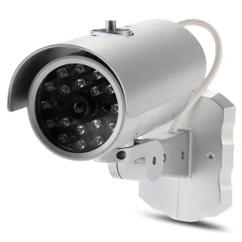 18 MOOL Kukla Güvenlik Kamera KIZILÖTESİ CCTV Kamera Sahte Simülasyon Kapalı LED
