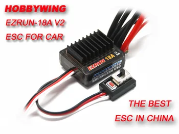 Hobbywing EZRUN V2 30A 2-3 F17805 1/16 1/18 RC Araba için Hız kontrol Fırçasız ESC BEC Çıkışı 6V/1.5 A Lipo