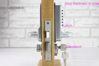 LHX su Geçirmez Kol Anahtarları Makine Kombinasyonu İle Mekanik Kodu Kilit, Kapı Kilitleri Kolu