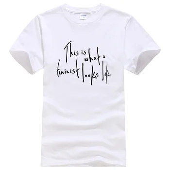 -Shirt casual marka giyim t shirt erkek crossfit T Feminist erkek T baskılı Göründüğünü T-2018 yaz gömlek Bu Gömlek-