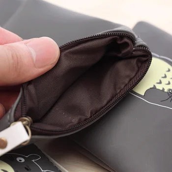 1 adet/lot Sevimli Torato serisi PU sikke Taşınabilir bozuk para Cüzdanı para çantası, Anahtar çanta çanta