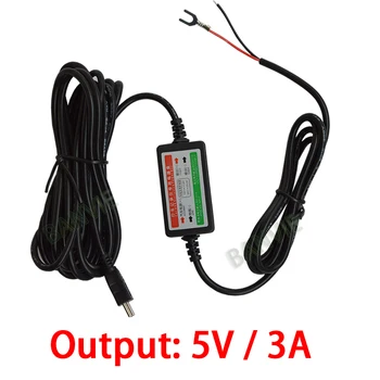 Araba DVR GPS Pil Deşarj Önleme 8-40V Mini USB Akıllı Özel Güç Kutusu 5 V 3A Sabit Tel Şarj Cihazı