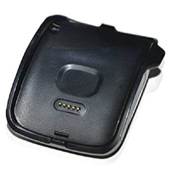 Samsung İçin carga para Gear S inteligente Sony Ericsson için SM-R750 cuna del cargador C + Kablo USB Negro