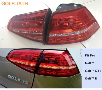 GOLFLİATH Golf GTI ¤ 7 Akan Işık Arka Lamba kümeleri KUYRUK LAMBALARI LED kayan Yıldız Stil style VW Golf GTI R uygun