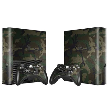 Video oyunları için Microsoft Xbox 360 E için serin Şık 3 Koruyucu ve 2 denetleyicisi derileri Etiketler