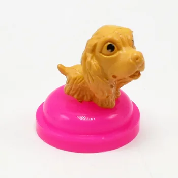 Yeni 12pcs/a Mini Pet Köpek Oyuncak Düz Şeffaf Oyuncak Hediye Küçük Oyuncak seti