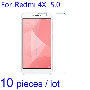 Xiomi Xiaomi Redmi 4X/Redimi için 10 adet cep telefonu Ekran Koruyucu Şeffaf Mat Nano Patlamaya dayanıklı Koruyucu Film 4X Not