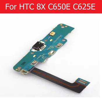 Jack port kartı ile HTC Windows İçin %100 Orijinal USB konnektör PCB, Flex Kablo telefon 4X C650E tarih C625E USB şarj portu Flex
