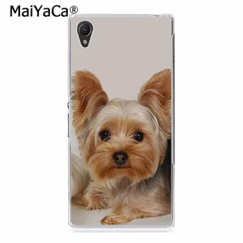 Sony Z2 Z3 Z4 Z5 Z5c LG G3 G4 G5 Bu Kabuk için MaiYaCa Yorkshire terrier köpek yavrusu Yeni Varış Moda telefon kılıfı