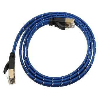 KEDİ 7 CAT7 RJ-45 Ethernet İnternet Ağ LAN Patch Kablo Kablosu