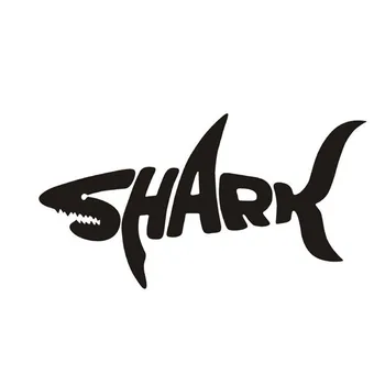 14*8 CM Kapak Çizik KÖPEKBALIĞI Köpekbalığı Kişiselleştirilmiş Araba Çıkartmaları Siyah Gümüş CT-424 Serin Adanmış