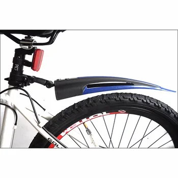 1 Set Dağ Bisikleti Mudguard İleri Seviye Bisiklet Çamurluklar Ön Arka çamurluk Bisiklet Lastik Çamurluklar Çamur koruyucu Kanatları Bisiklet Set Setleri