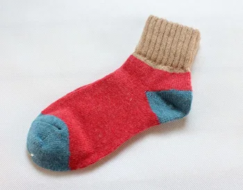 Kış için 5pair Kadın çorap tavşan yün olmalı yüksek dereceli sıcak çorap ve kalın çorap kaşmir çorap