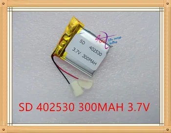 Litre Enerji Pil 3.7 V lityum polimer pil şarj kurulu 300mAh 402530 042530 Bluetooth roolls kaydedici