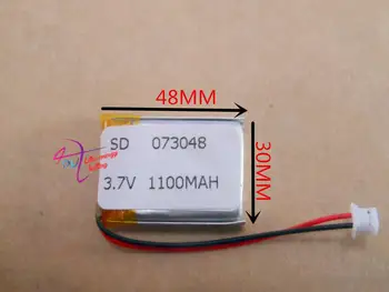 Newman S550 3.7 V lityum polimer pil 073048 703048 MP3 GPS