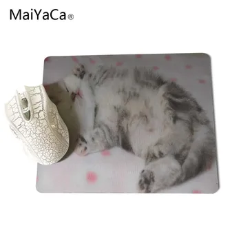 MaiYaCa 2017 Sıcak Sevimli Farsça Kedi yavrusu Yeni Küçük Boy Mouse Pad Kaymaz Kauçuk Yüzey 220mmX180mmX2mm ve 250mmx290mmx2mm Sat