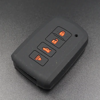 Toyota Camry RAV4 4 düğme Akıllı Uzaktan Araba Anahtarı Ceket Araba İçin 50pcs Xinyuexin Silikon Araba Anahtarı Kapağı FOB Case-stying