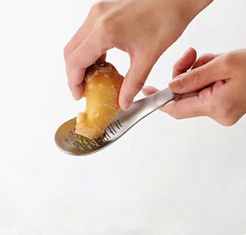 Zencefil Sarımsak Limon Zester Mutfak İçin Yeni Varış Paslanmaz Çelik Rende Kaşık Aksesuarları Araçlar