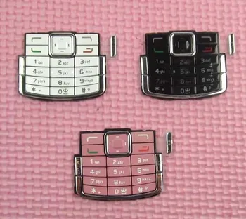 Beyaz/Siyah/Pembe Renk Yeni Ymitn Konut Kapak Kılıf Nokia 3250, Ücretsiz Kargo için Tuş takımı Düğmeleri Klavye