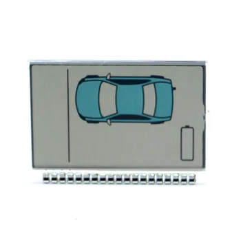 Şerif ZX için yeni Sıcak Satış ZX925 ekran-925 lcd uzaktan kumanda /iki yönlü araç alarm sistemi ücretsiz kargo