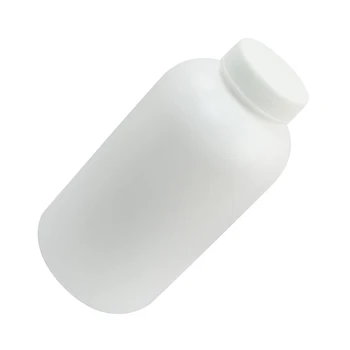 Laboratuvar için yeni 1000 mL Kapasite mm Dmr Geniş Ağız Beyaz sıvı plastik şişe