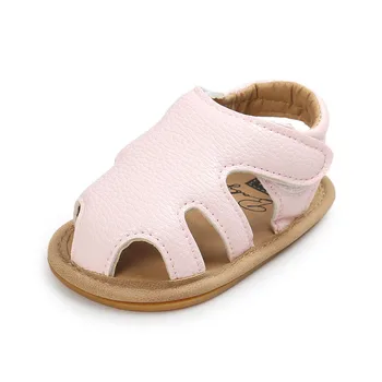 2018 Yeni Tasarım WONBO Bebek Sandalet Yakışıklı çocuk Kızlar Yaz 3 Renk Yumuşak Toddler Ayakkabı Takunya
