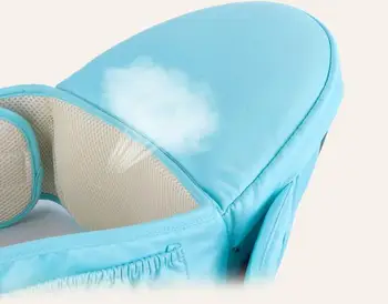Nefes Bebek Kalça Koltuk Bebek Sling Bel Dışkı Bebek Sling Omuz Kemeri İle Bebek HipSeat Taşıyıcı Bel Kemeri Sırt Çantası Tutun