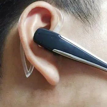 Centechia Satış 10m Bluetooth Kulaklık şeffaf silikon Kulak kanca Döngü Klip Kulak Kancası Yedek Kulaklık Aksesuarları Kulaklık