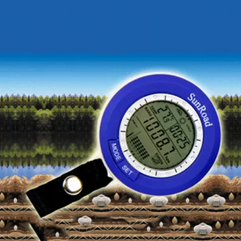 Nakliye balıkçılık Barometre Çok fonksiyonlu LCD Dijital Açık Balıkçılık Barometre Altimetre Termometre Ücretsiz