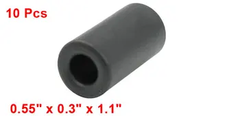 14X7x28 UXCELL 10 Adet.5 mm Toroid Ferrit Güç İçin Koyu Gri Çekirdekler