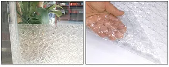 Hiçbir Yapıştırıcı cam Cam Filmi Opak Gizlilik Dekoratif Statik Sarılmak Kendinden yapışkanlı Kolayca Pencere Sticker 3D buz sarkıtları Kaldırmak