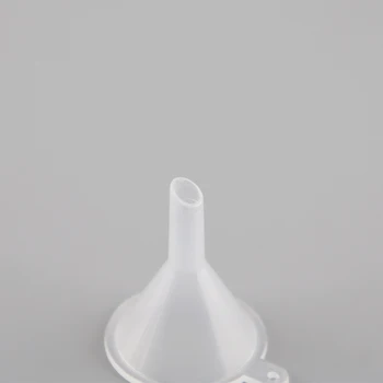 Şeffaf Plastik Mini Küçük Huniler/Dolgu, Parfüm Sıvı Uçucu Yağ Ayırıcı, DİY Sıcak Dolum Laboratuvar Huniler Aracı Ambalaj