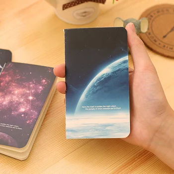 *4 adet/lot 12.5.7.2 cm Kore Yaratıcı Kırtasiye 80K Star Serisi Küçük Kitabı Sevimli Küçük Notebook Güzel Hediye Taşınabilir Notebook