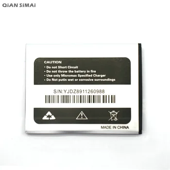 QiAN SiMAi+Takip Kodu ping yüksek kalite Micromax A69 2500mAh Cep Telefonu Yedek Pil 1 adet