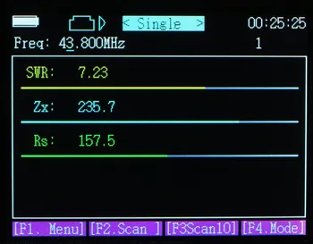 SURECOM SA-160 0.5-60MHz Renkli Grafik ANTEN ANALİZÖRÜ SA160