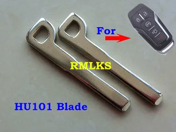 RMLKS 10 adet/lot Yeni Kesilmemiş Akıllı Prox Proximity Anahtar HU101 Bıçak Boş Acil Anahtar Blade Ekle