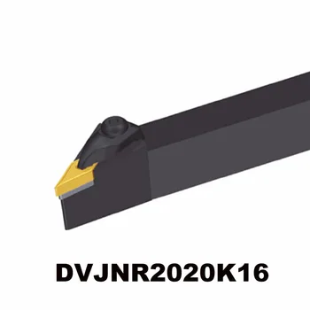 Ekle V tipi dış dönüm araç sahibi DVJNR2020K16 tungsten karbür Ekle cnc takım sapı sağ tutucu 16 boyutu