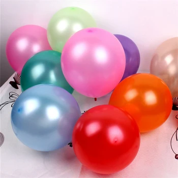 10 adet/çok Kalın 1.5 g Kırmızı İnci Lateks Balon Düğün Süslemeleri Hava Topu Şişme Çocuk Doğum günü Parti Malzemeleri Balonlar